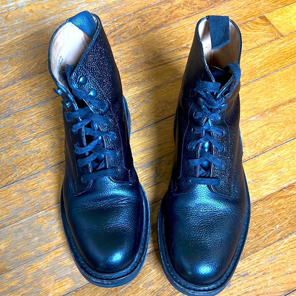 Church’s brand high quality leather, hunting boots for Men.
